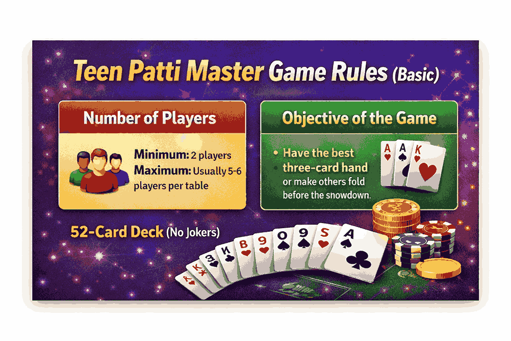 Teen Patti Master Game Rules - Easy Explanation